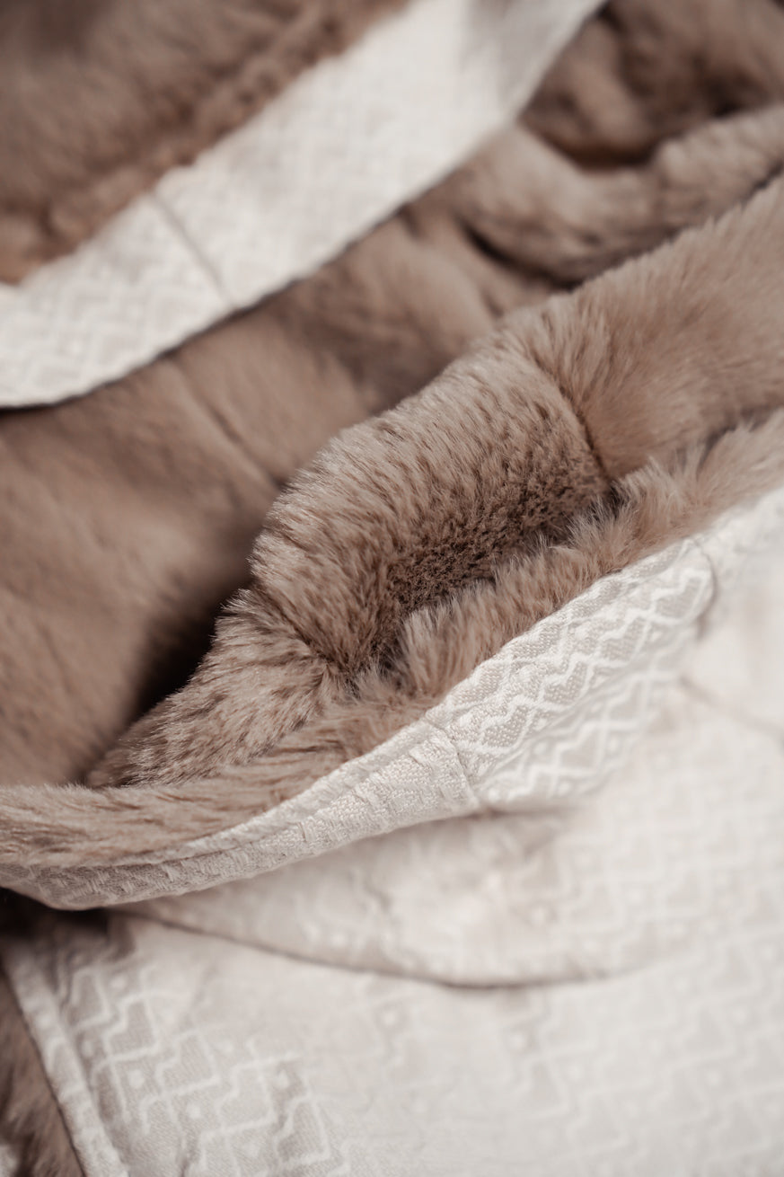 Funda de transporte Heart2Heart Crema