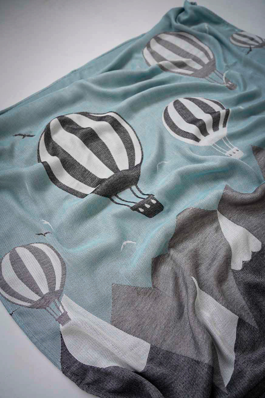 Manta de bebé Miracle Air globo hasta