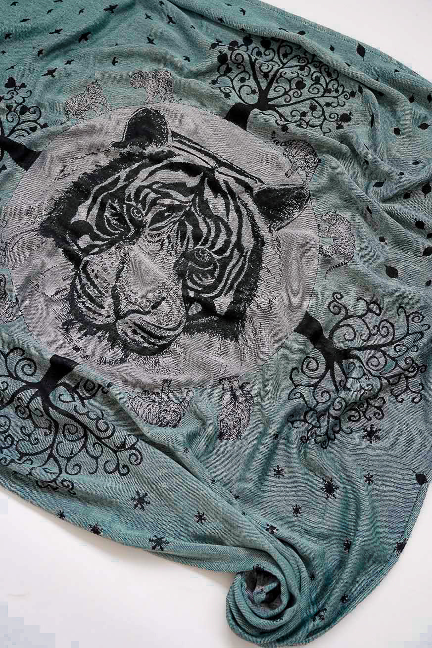 Manta de bebé tigre malte