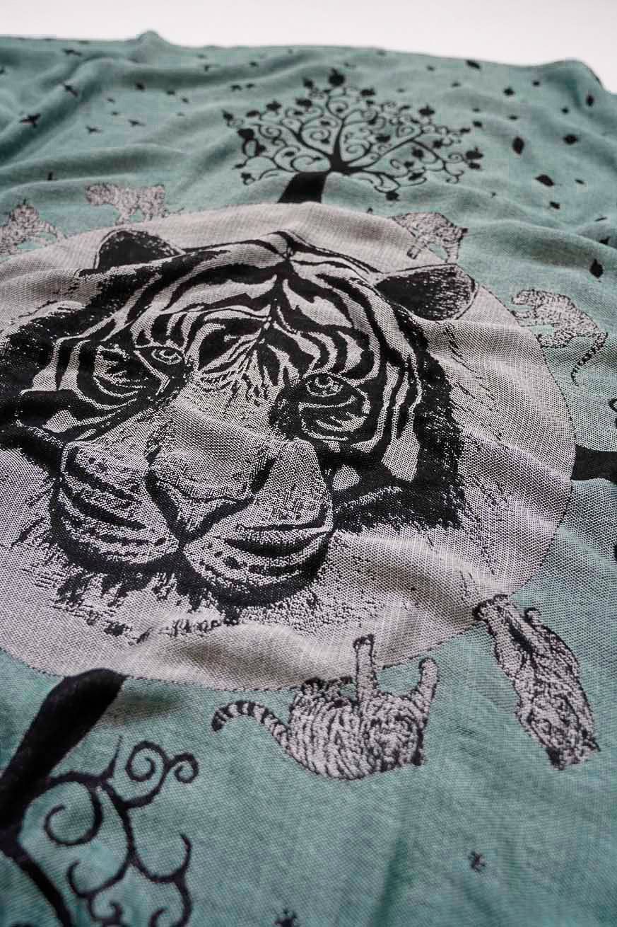 Manta de bebé tigre malte