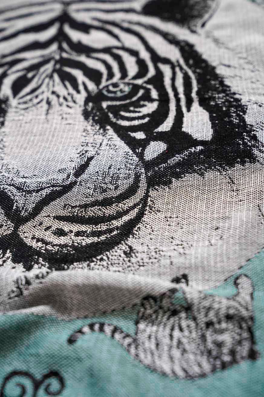 Manta de bebé tigre malte