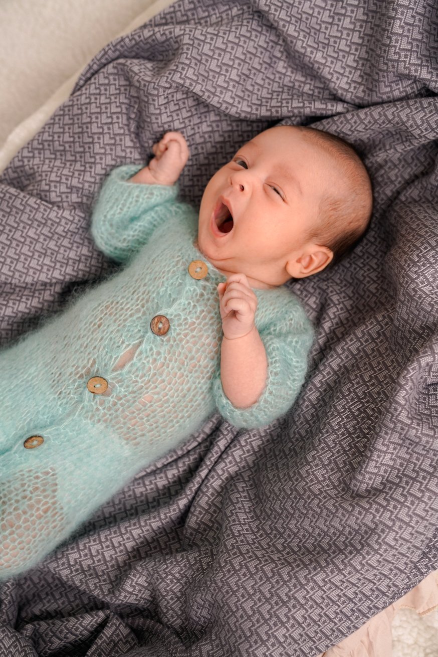 Manta bebe Heart2Heart piedra - KOKADI