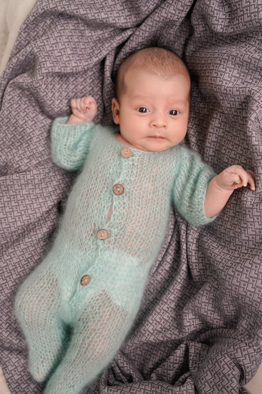 Manta bebe Heart2Heart piedra - KOKADI