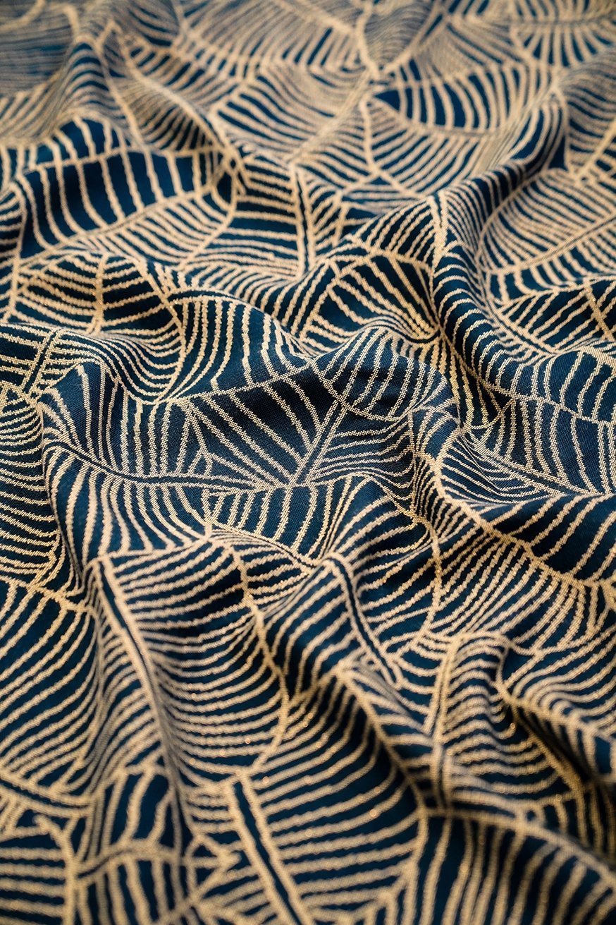 KOKADI Manta bebé Hojas Lynne