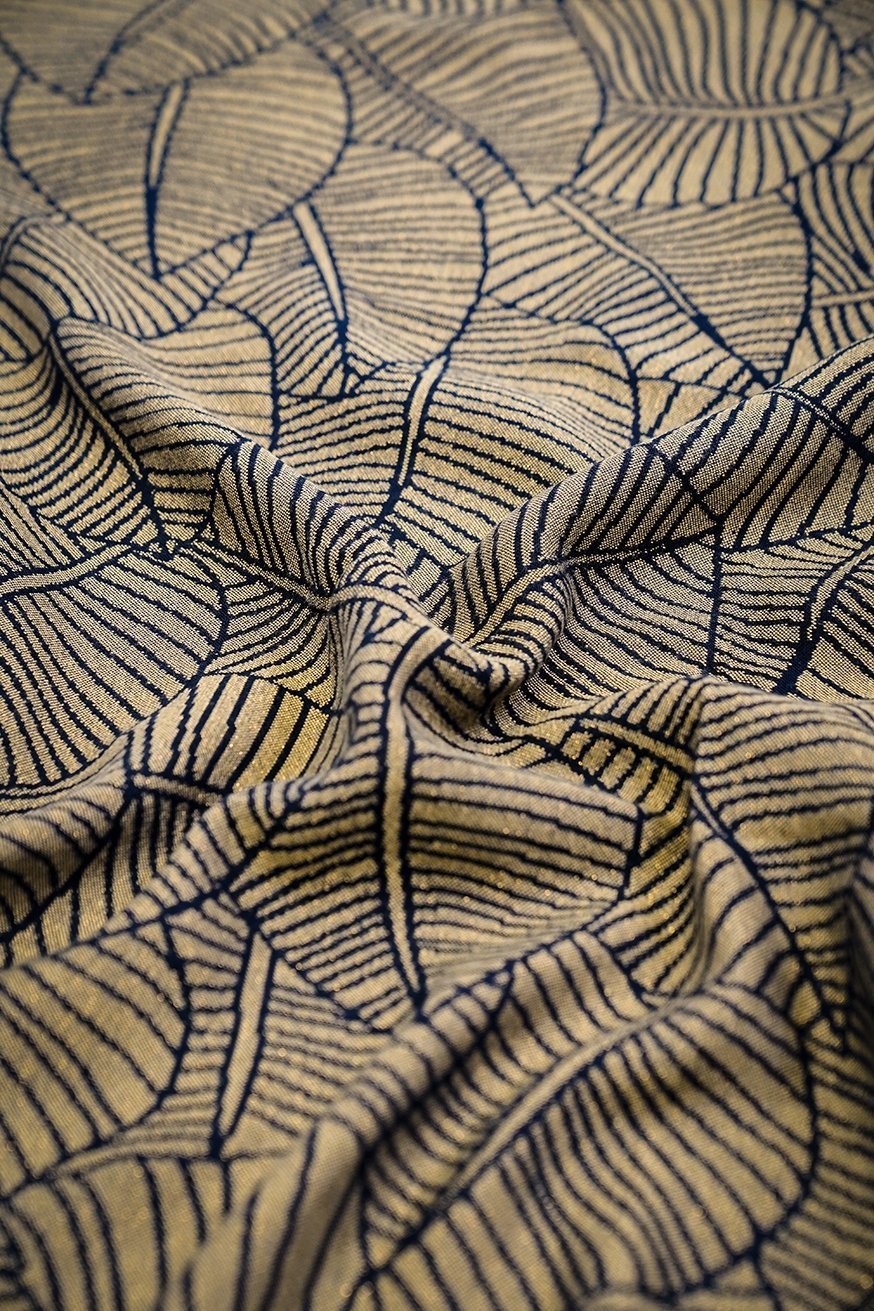 KOKADI Manta bebé Hojas Lynne