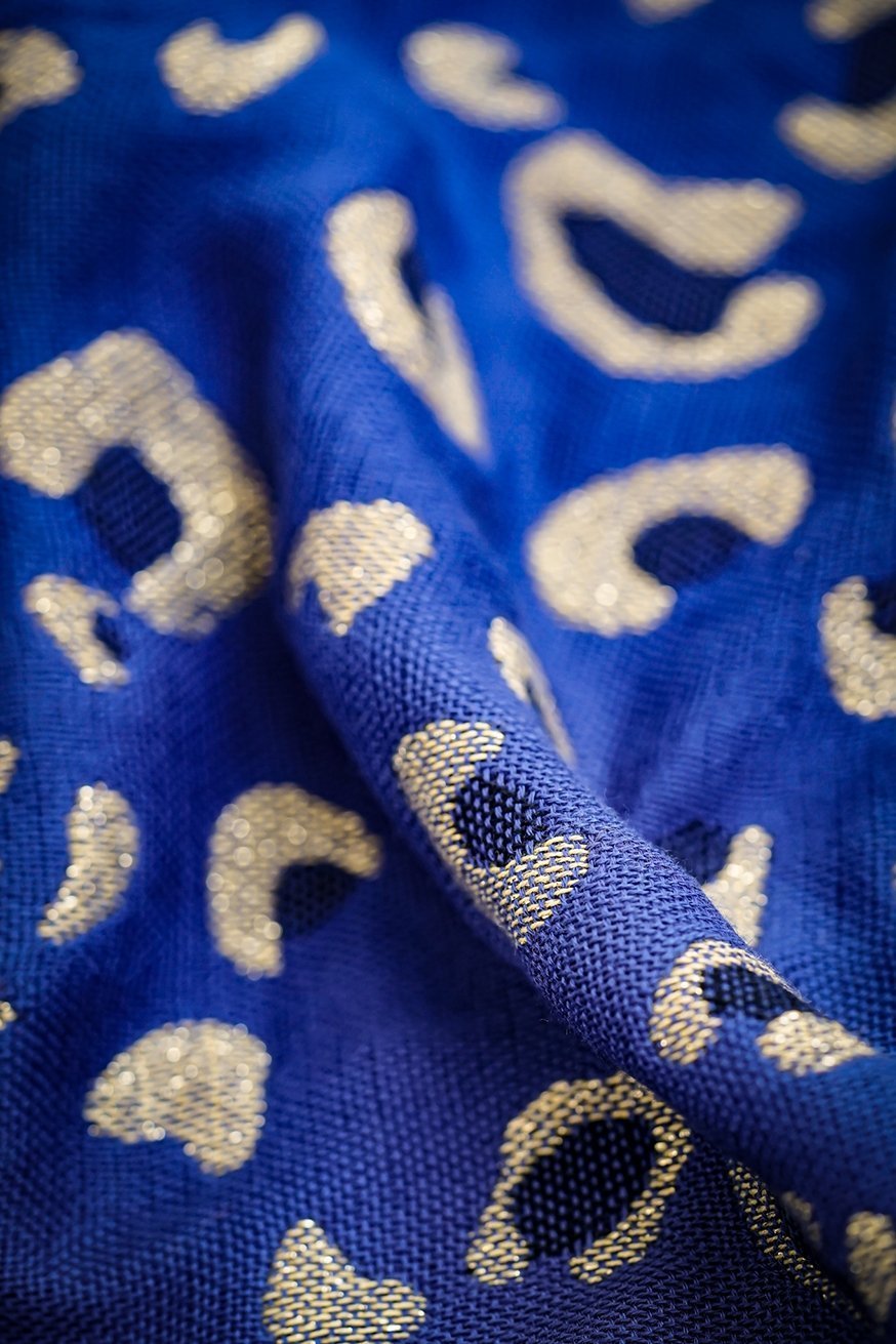 Manta bebé Safari zafiro - KOKADI