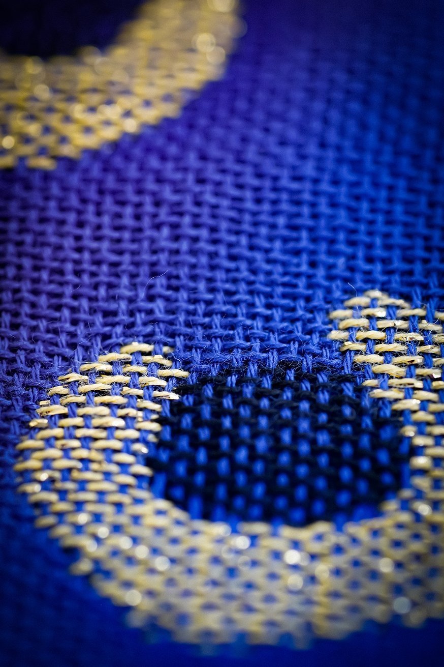 Manta bebé Safari zafiro - KOKADI