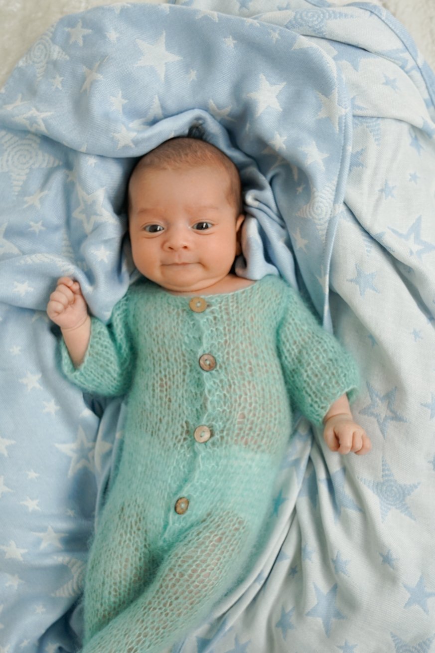 Manta bebe Samuel Estrellas - KOKADI