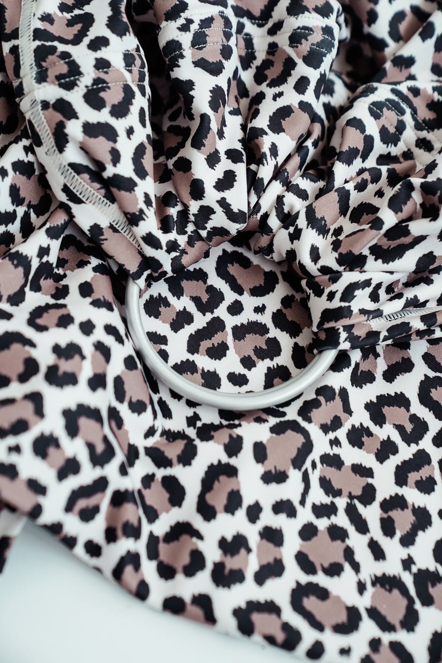 Portabebé aguamarina Bandolera Safari de verano KOKADI