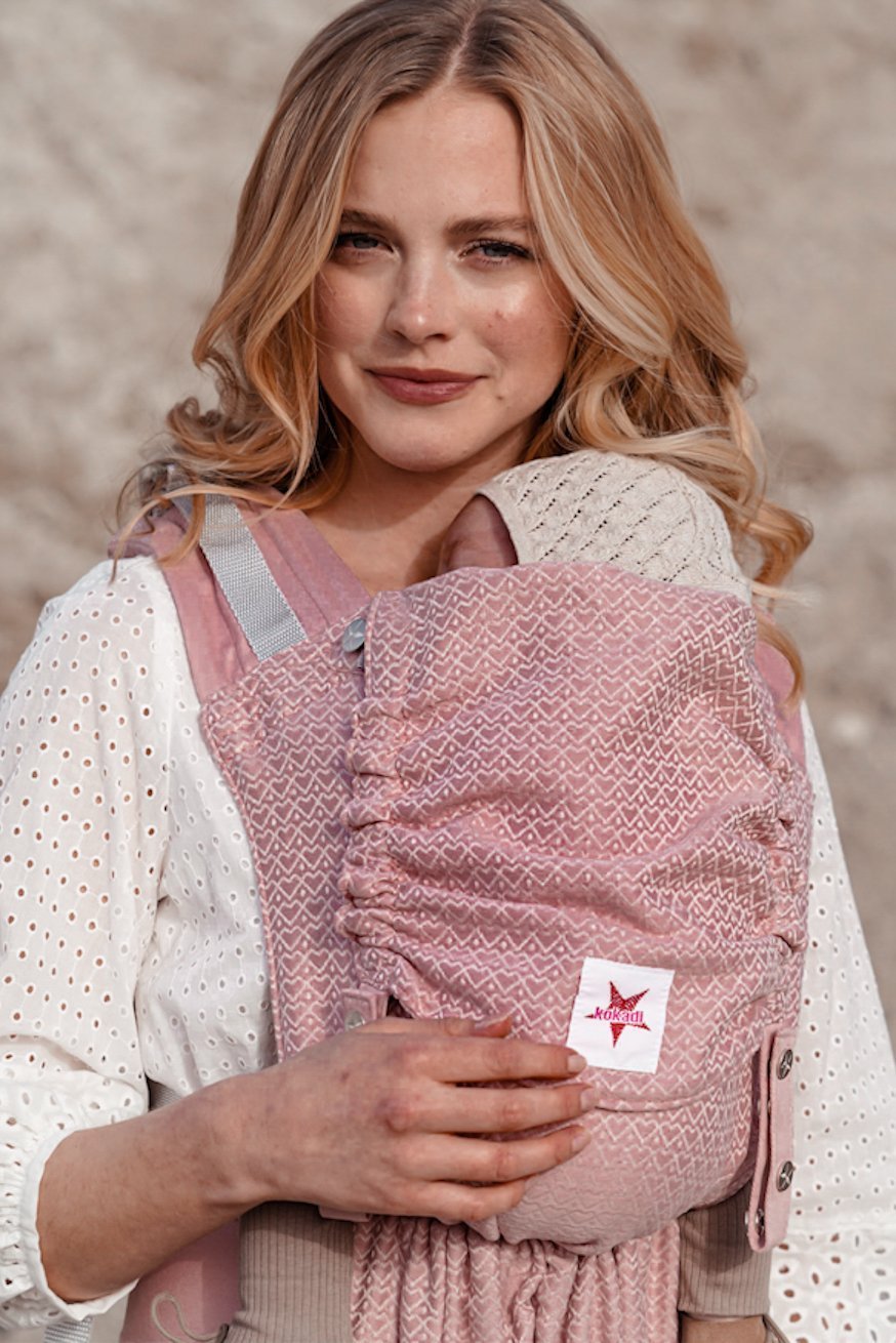Portabebé Flip Heart2Heart Rosado - KOKADI