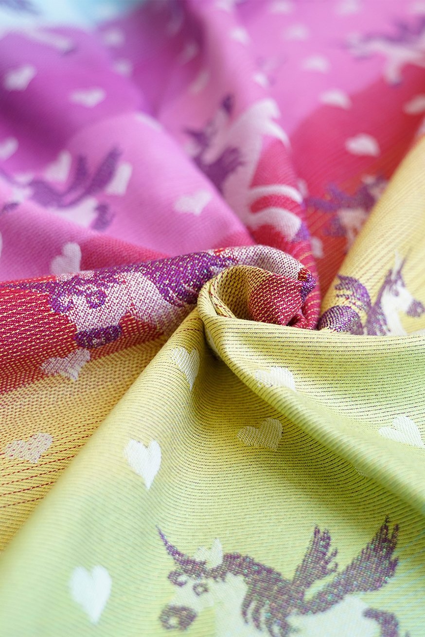 KOKADI BabyTrage Onbu Dancing Unicorn purple