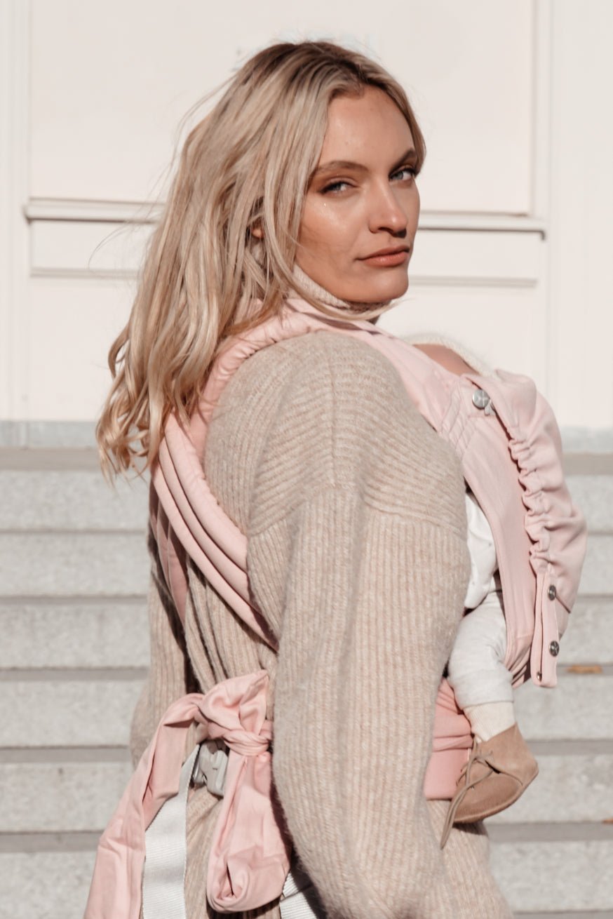 Portabebé TaiTai Sólo rosado - KOKADI