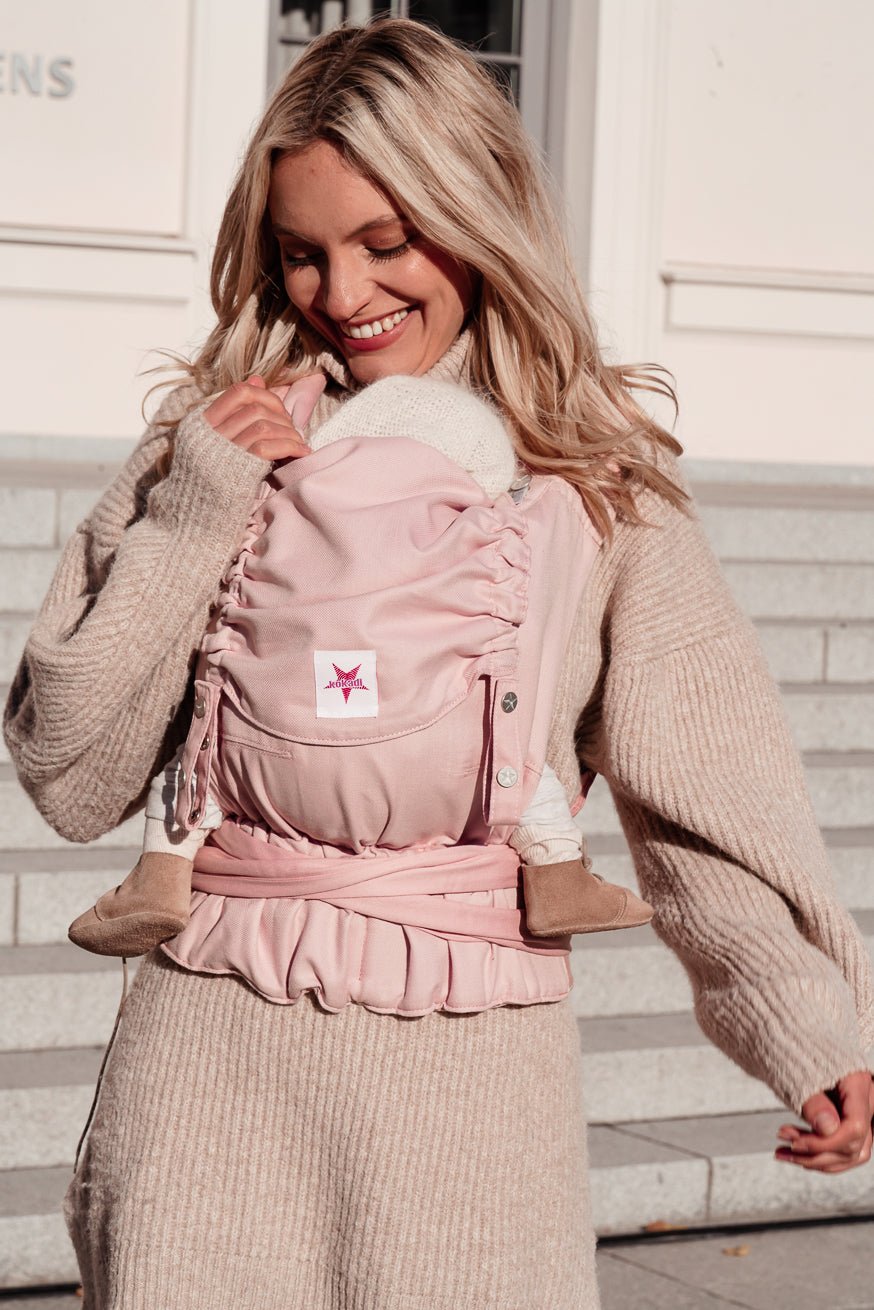 Portabebé TaiTai Sólo rosado - KOKADI