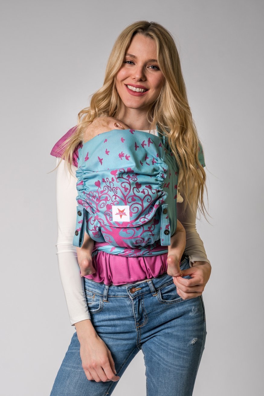 Portabebé WrapStar Erna en el país de las maravillas KOKADI