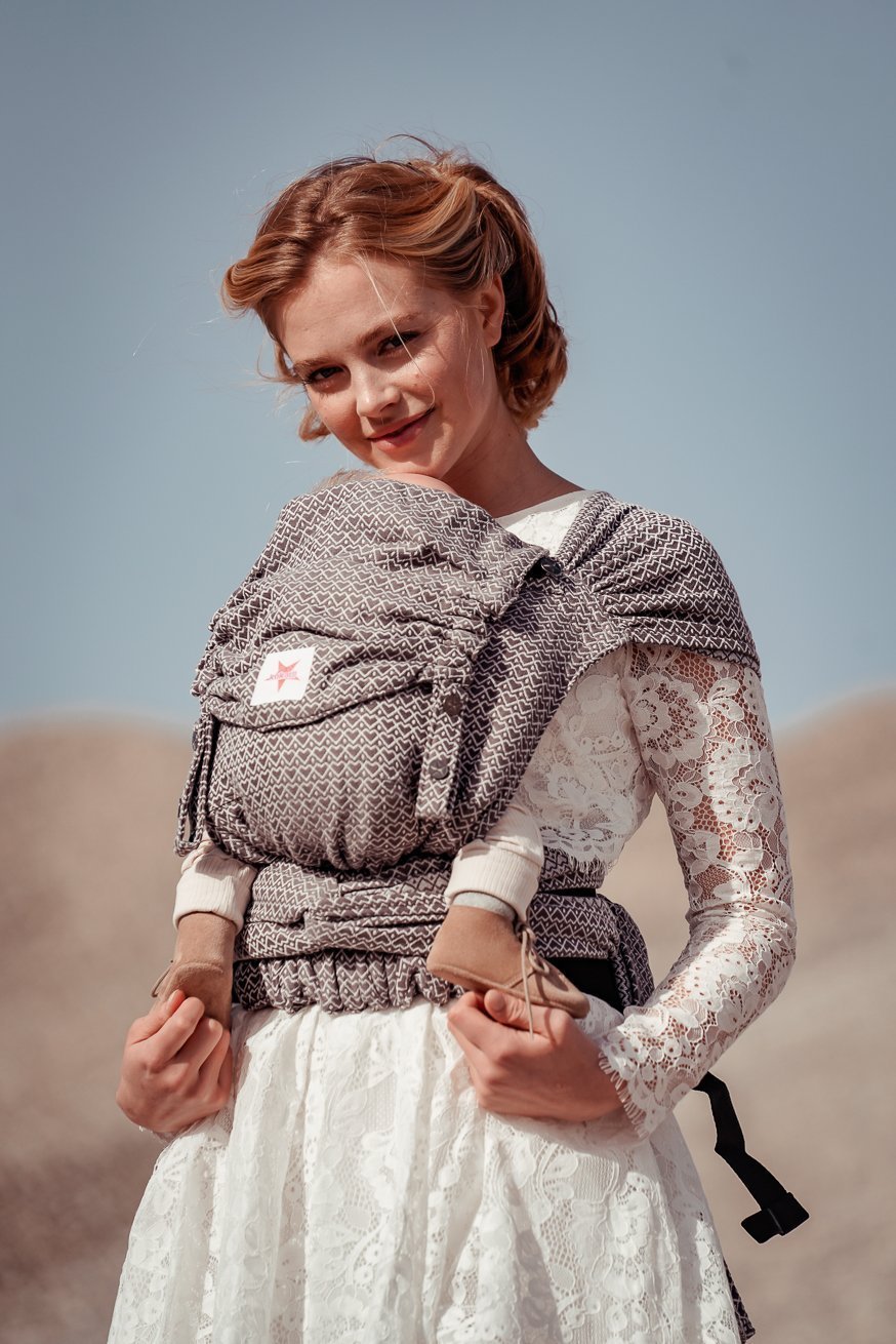 Portabebé WrapStar piedra corazón2corazón - KOKADI