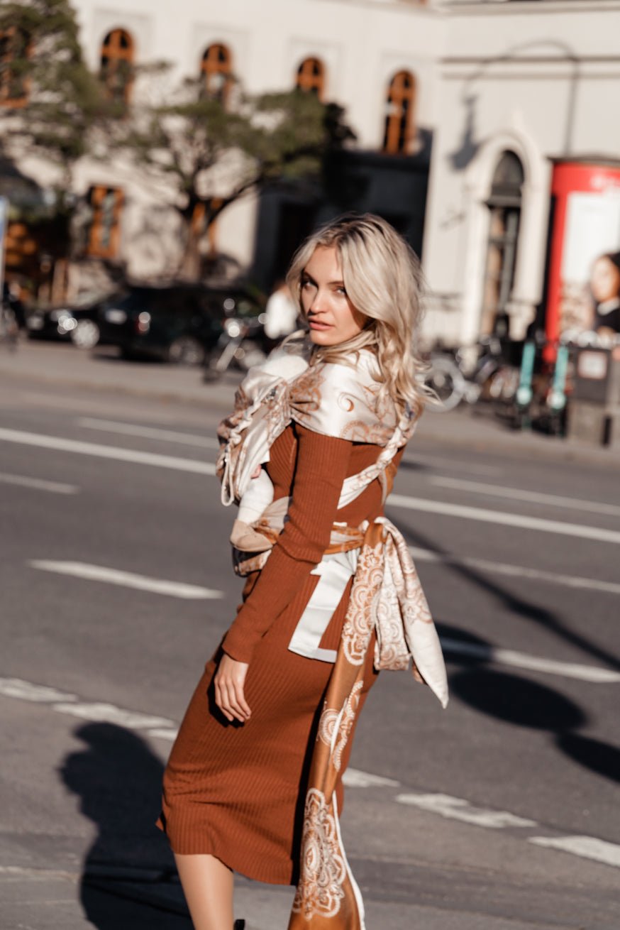 Portabebé WrapStar Mandala Latte Macchiato - KOKADI