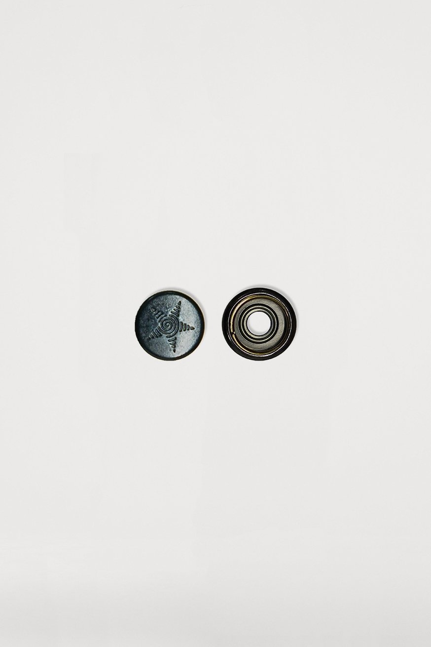 Pulsador hembra negro (antiguo) - KOKADI