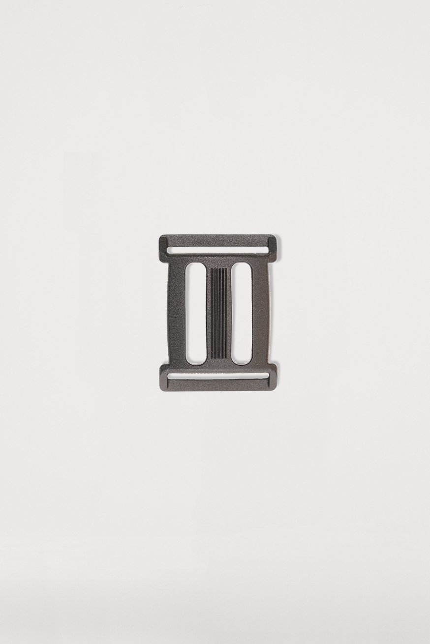 Hebilla cruzada 25mm negra - KOKADI