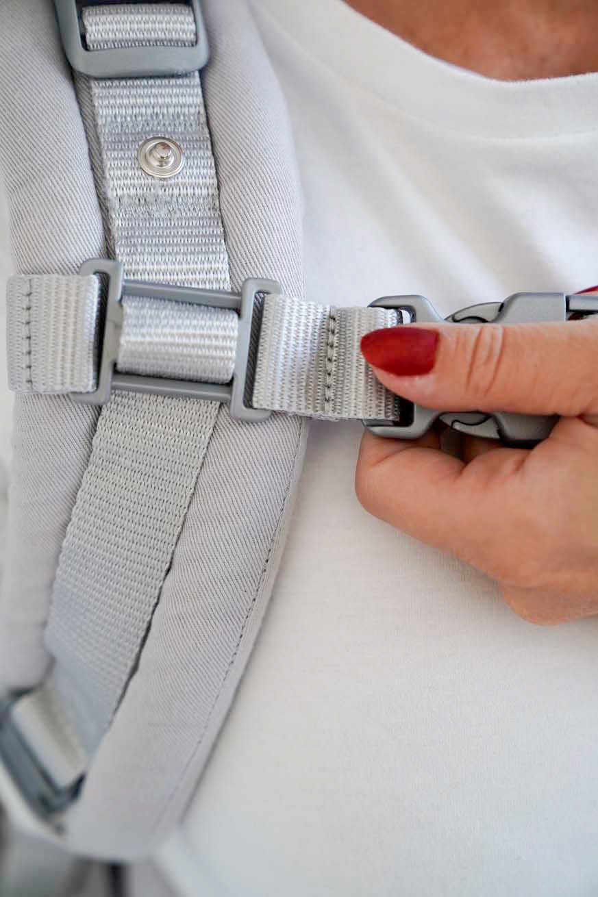 Hebilla cruzada 25mm Silverline brillante - KOKADI