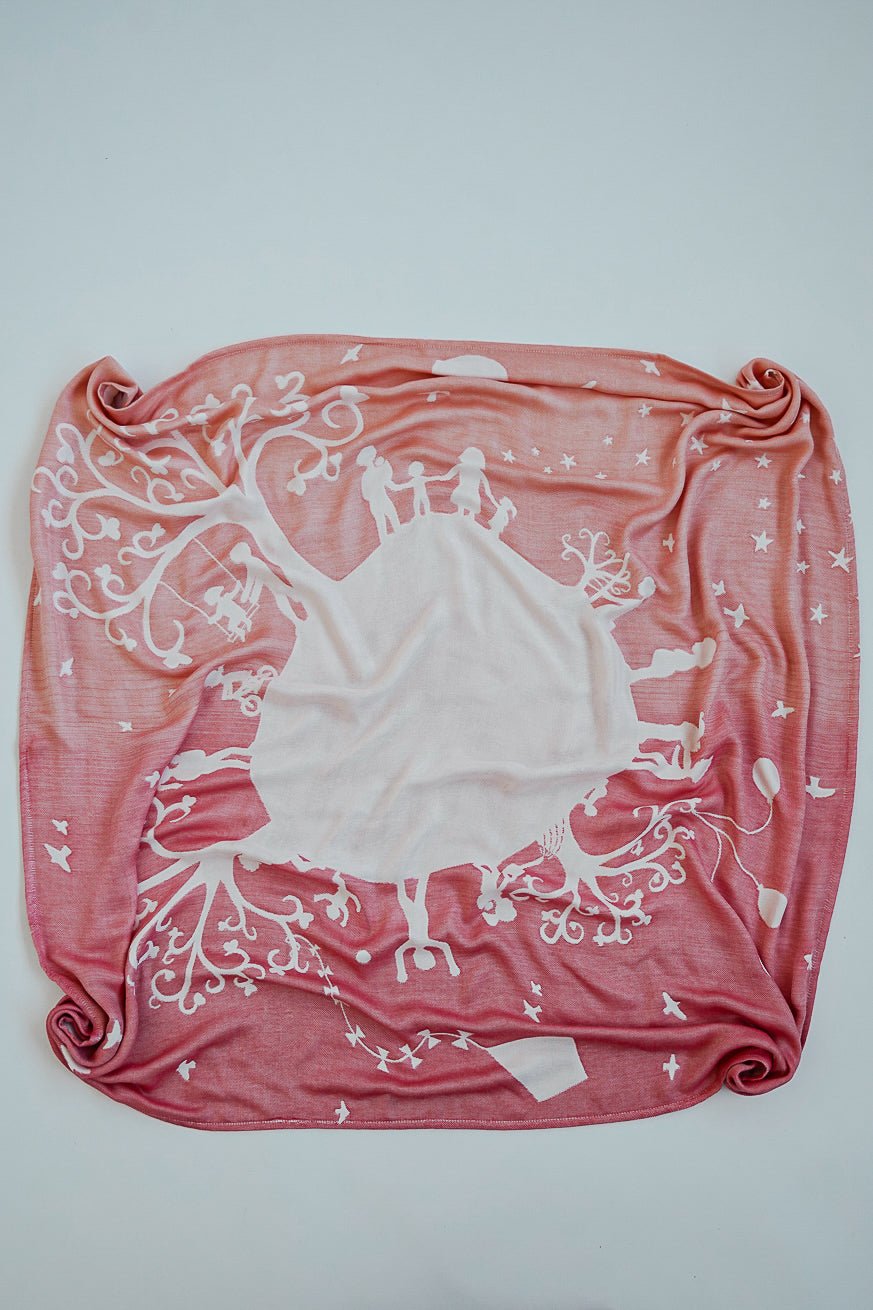 Manta de peluche Los Niños del Mundo - KOKADI