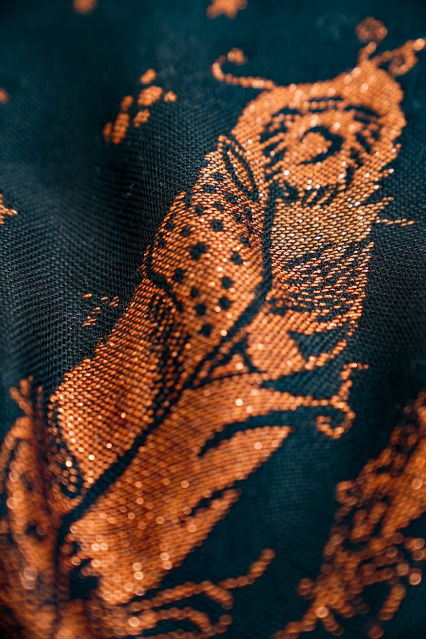 Toalla de peluche con plumas Florian - KOKADI