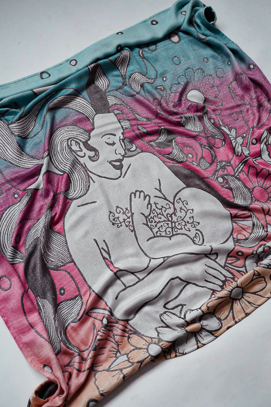 Manta de peluche Gaia Hannah - KOKADI