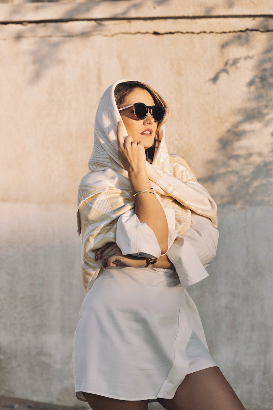 Manta de peluche Goldschatz de Fiona Erdmann - KOKADI