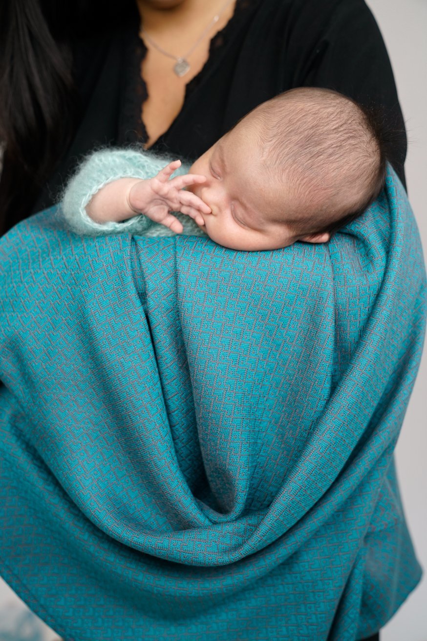 Manta de peluche Heart2Heart laguna - KOKADI