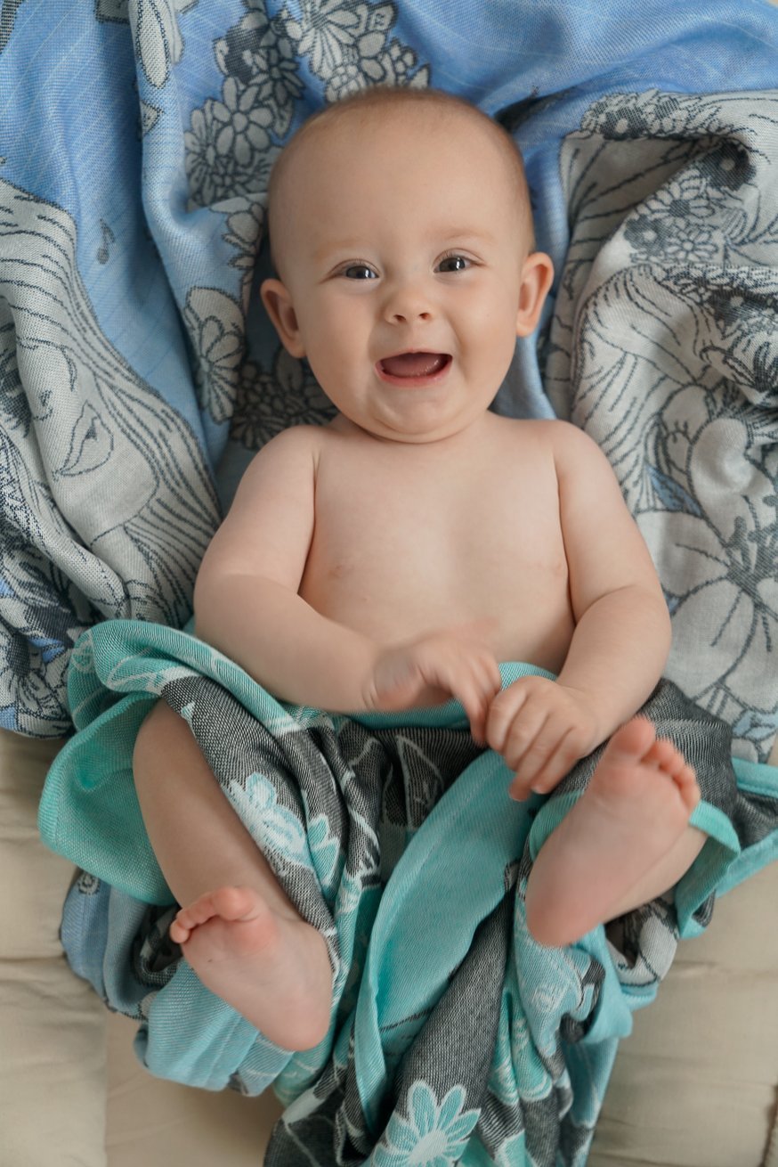 Toalla de peluche Hippie Max - KOKADI