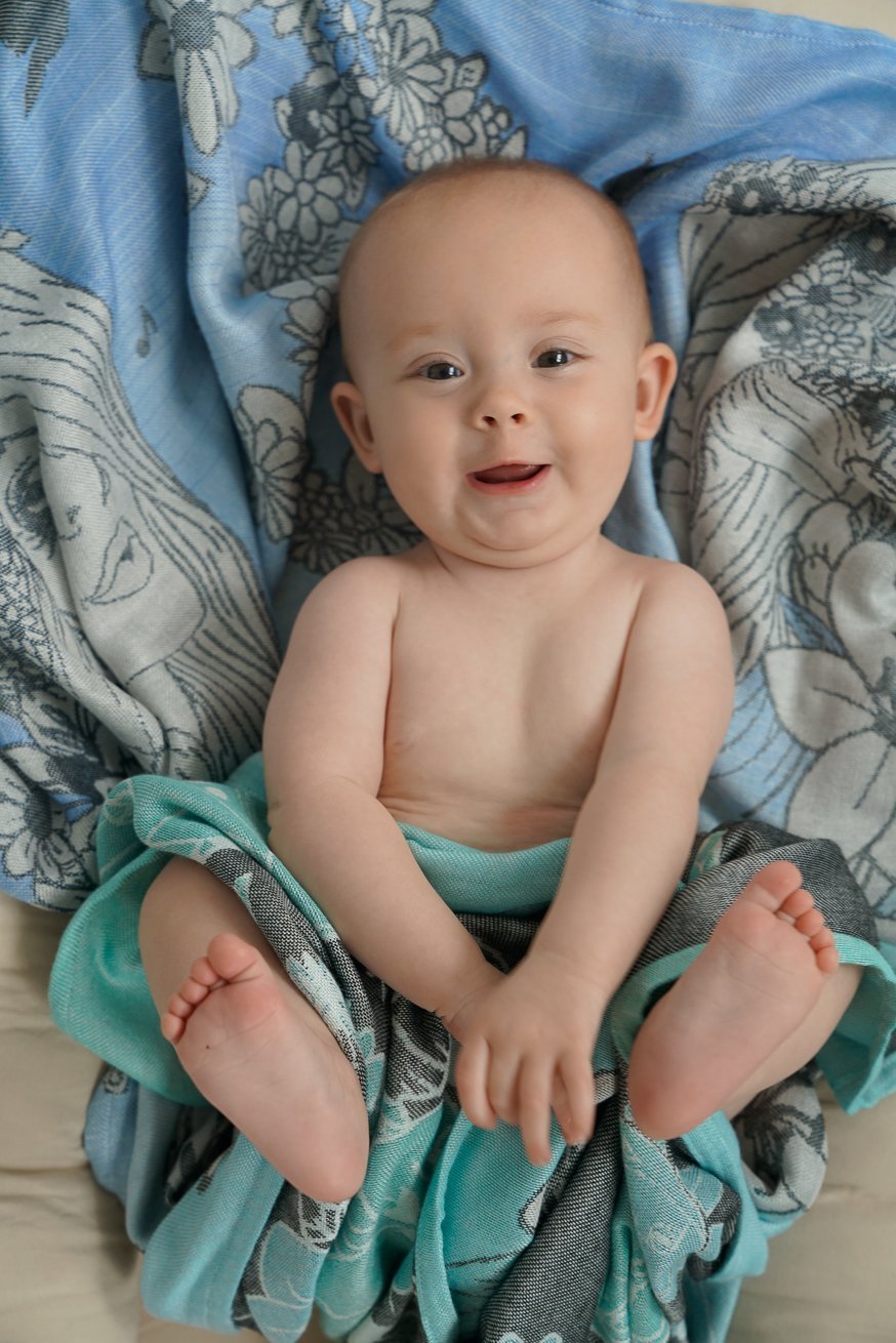 Toalla de peluche Hippie Max - KOKADI