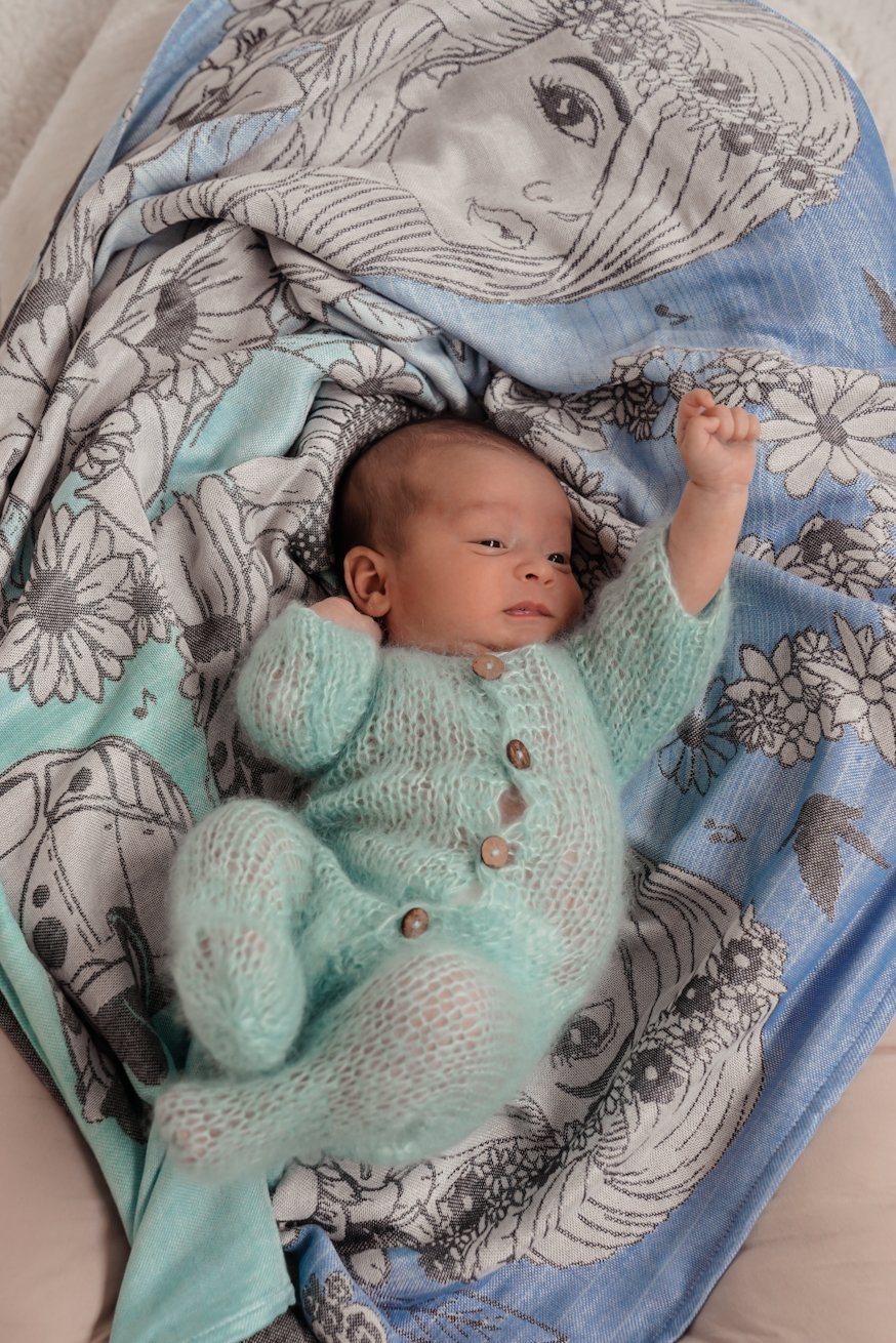 Toalla de peluche Hippie Max - KOKADI