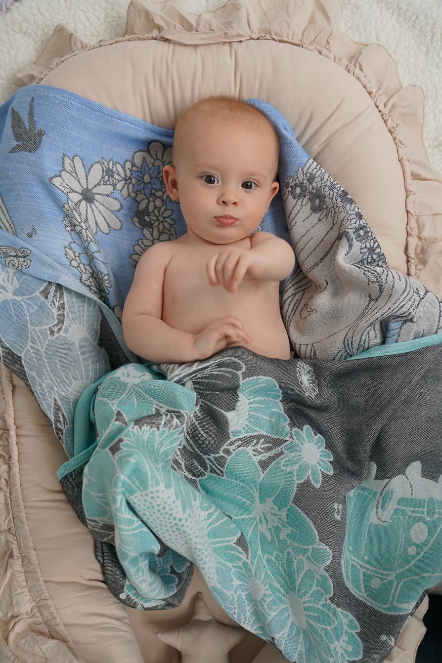 Toalla de peluche Hippie Max - KOKADI