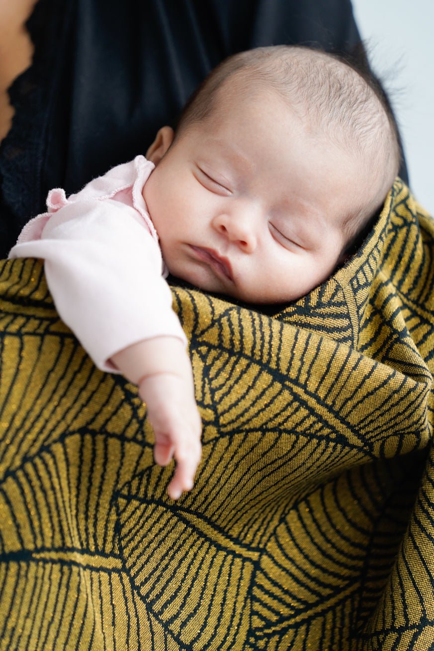 Manta de peluche Hojas Lynne - KOKADI