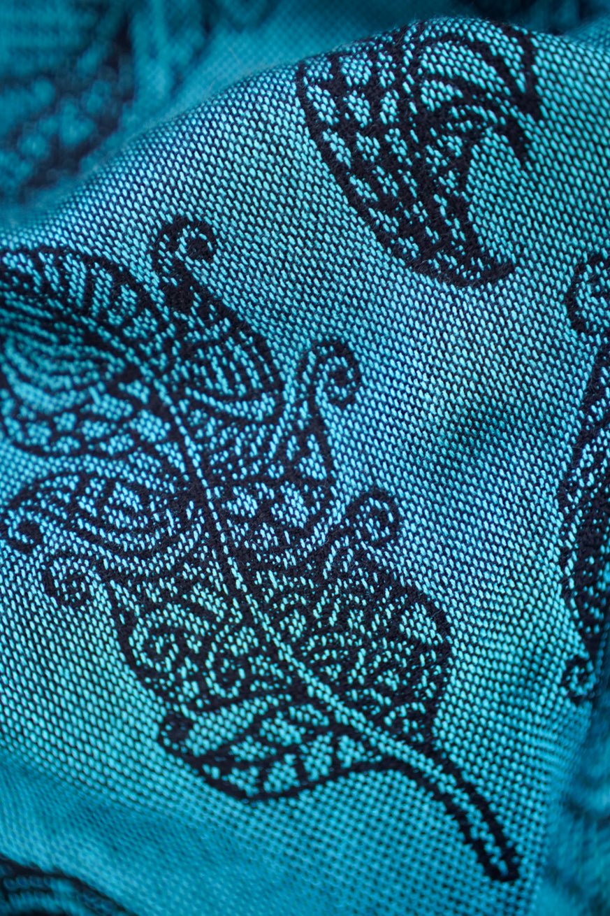 Toalla de peluche con mandala y plumas Alexander - KOKADI