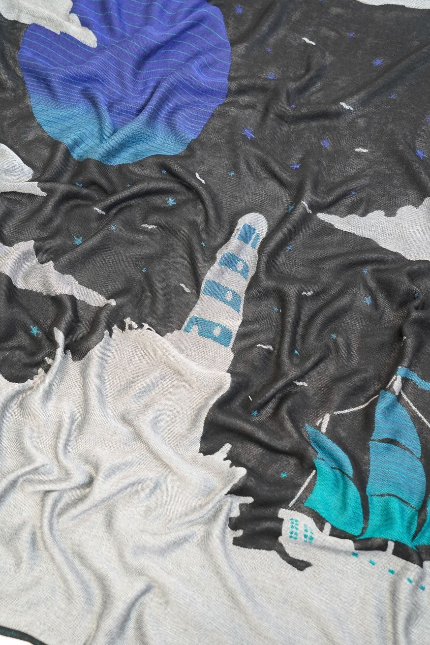 Toalla de peluche My Lighthouse Nils - KOKADI