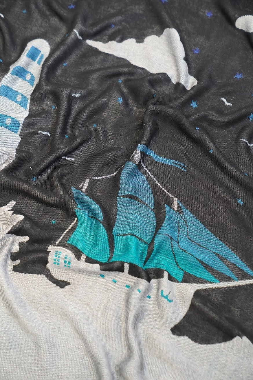 Toalla de peluche My Lighthouse Nils - KOKADI