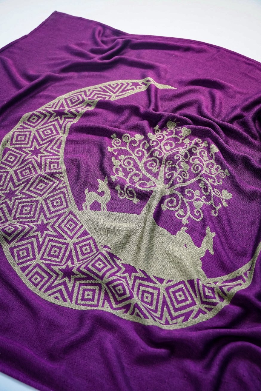 Recaudación de fondos con manta de peluche Mystic Moon - KOKADI