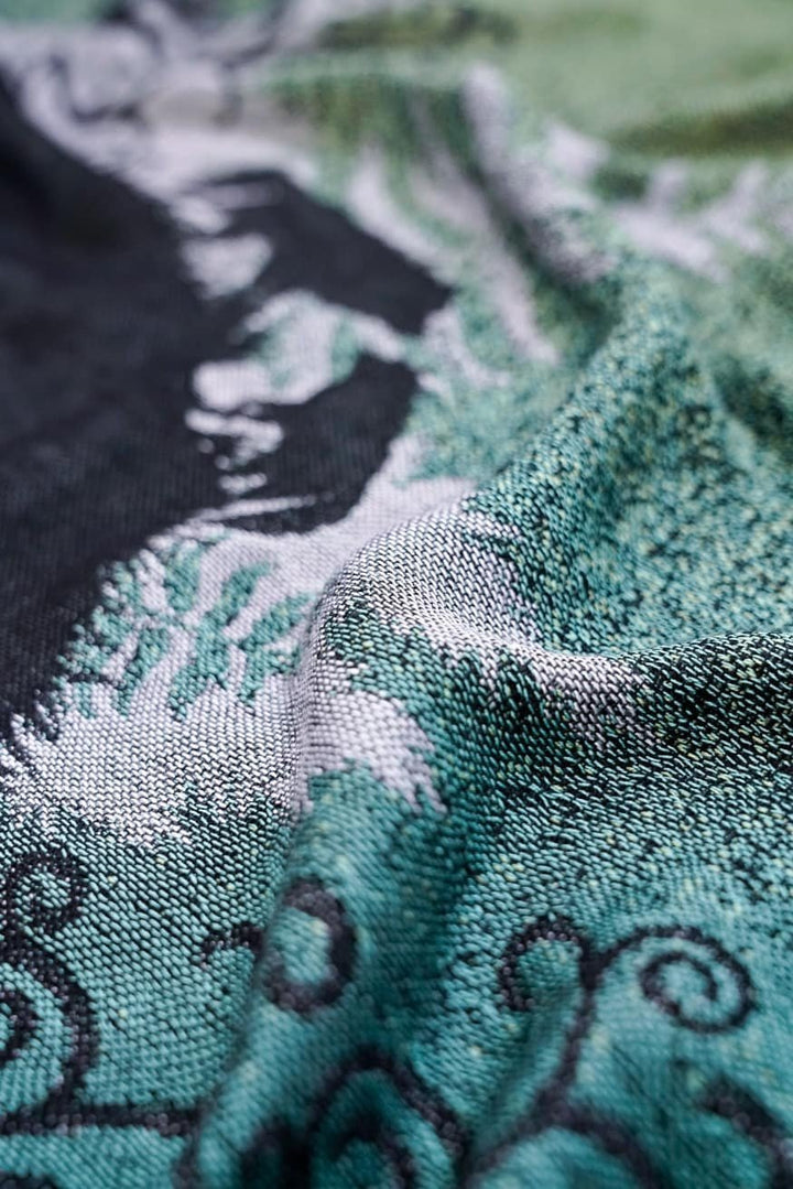 Manta de peluche Bosque de Lobos Finn - KOKADI