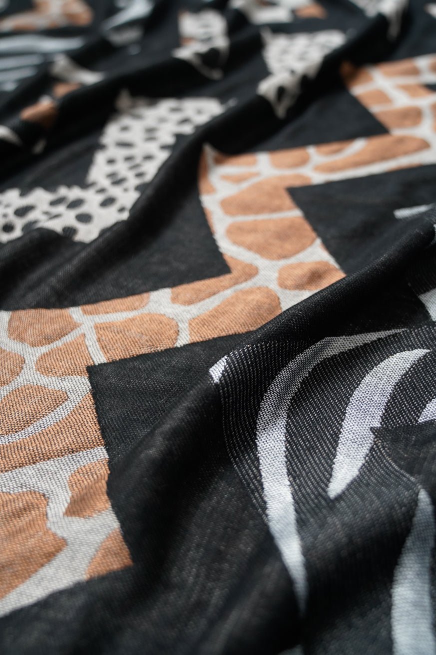 Manta de peluche Animal Salvaje Ariane - KOKADI