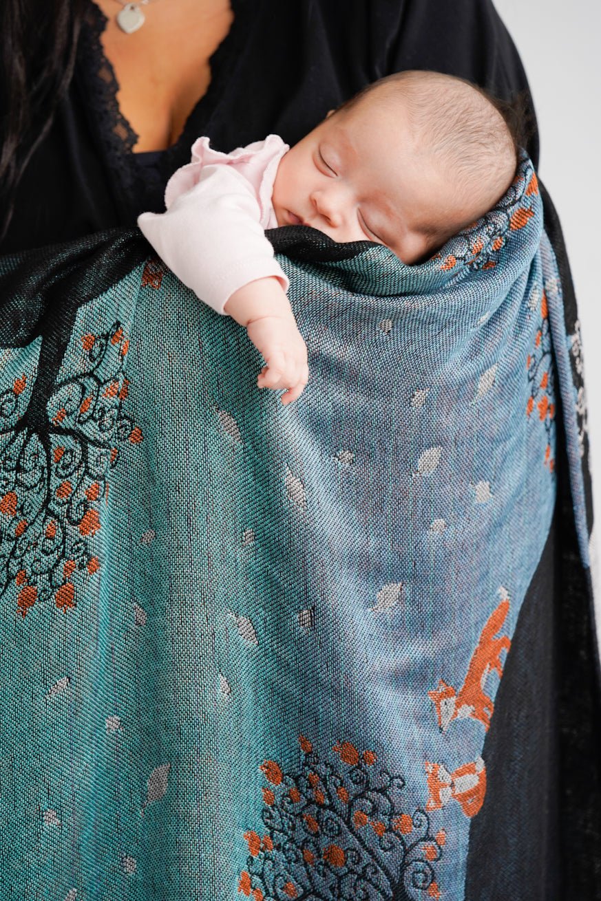 Manta de peluche zorro milagroso Svea - KOKADI