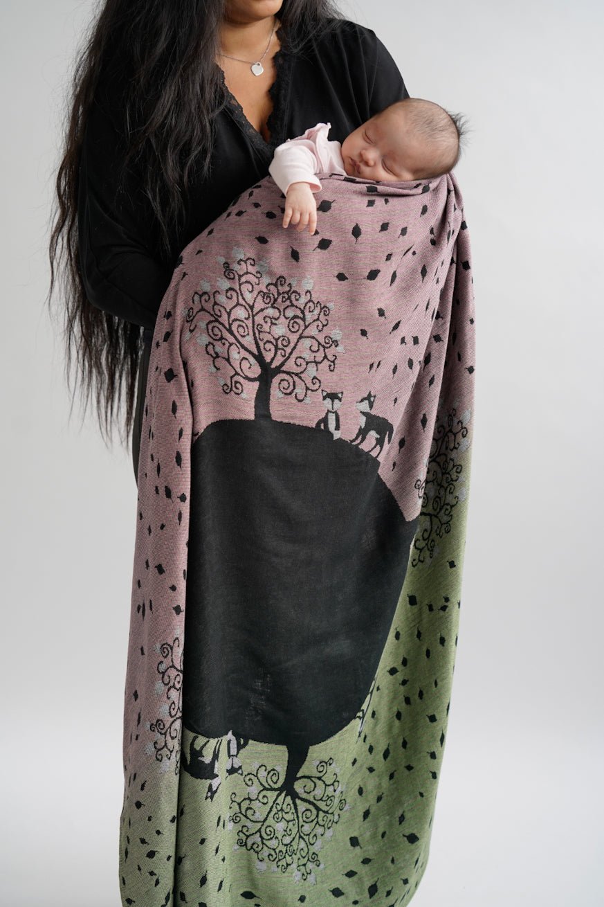 Manta de peluche zorro milagroso Svea - KOKADI