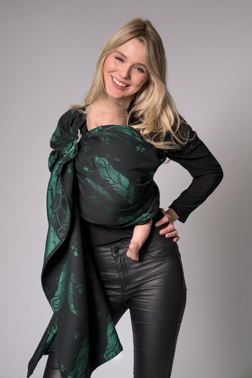 RingSling Smaragd Federn - KOKADI
