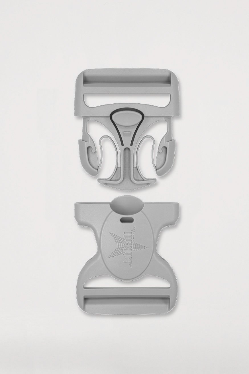 Hebilla de 50 mm con cierre de estrella SilverLine - KOKADI