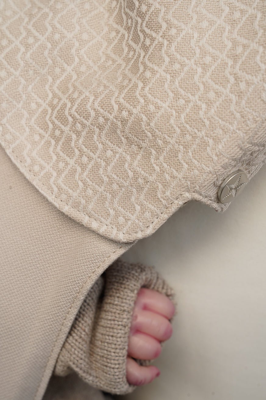 Protector bandolera Heart2Heart Crema - KOKADI