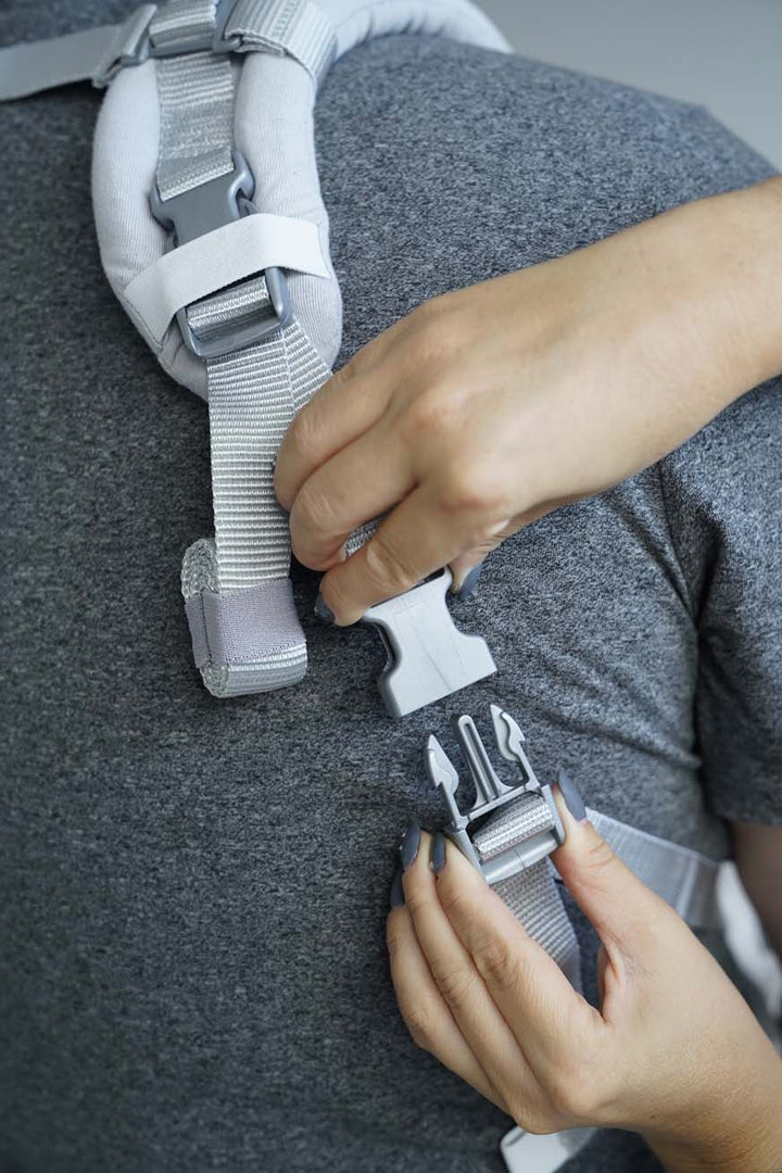 Hebilla de extensión para correa de hombro Silverline brillante - KOKADI