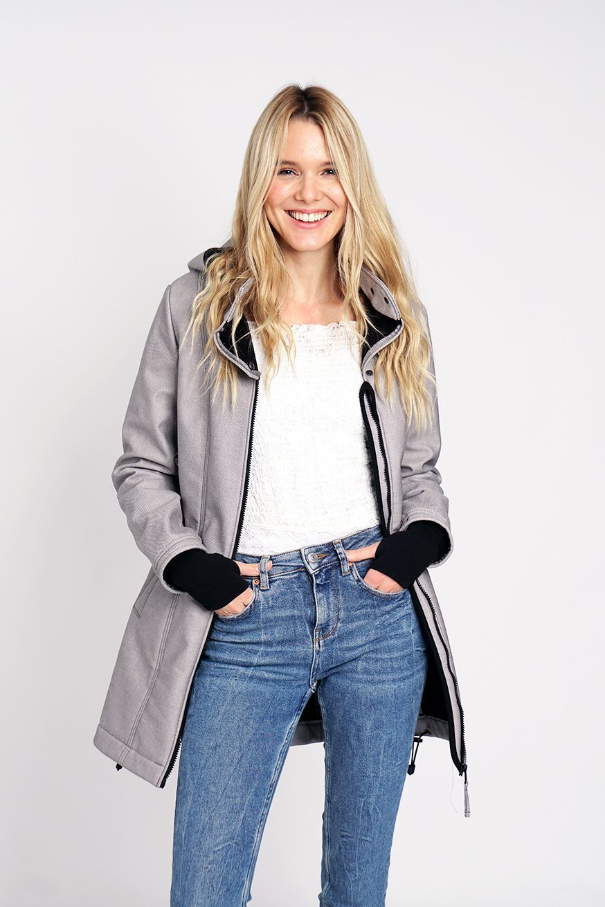 Chaqueta de transporte Just piedra - KOKADI