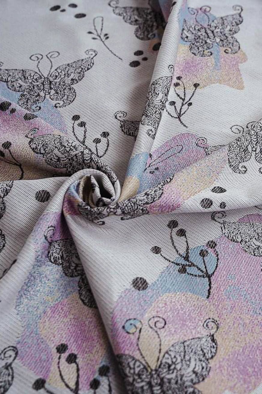 Fular portabebé acuarela de mariposa - KOKADI