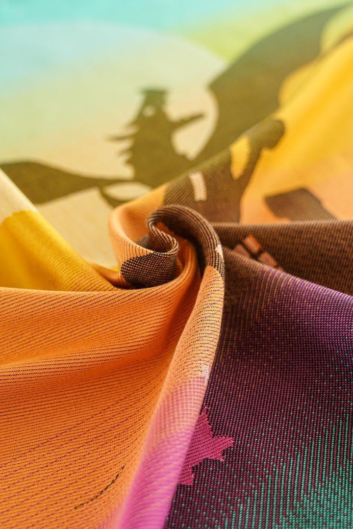 Fular portabebé El Castillo del Dragón de Emilia - KOKADI