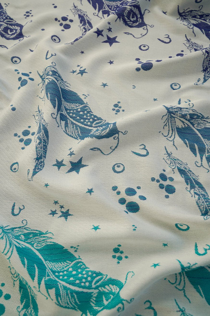 Fular portabebé Plumas Milla - KOKADI