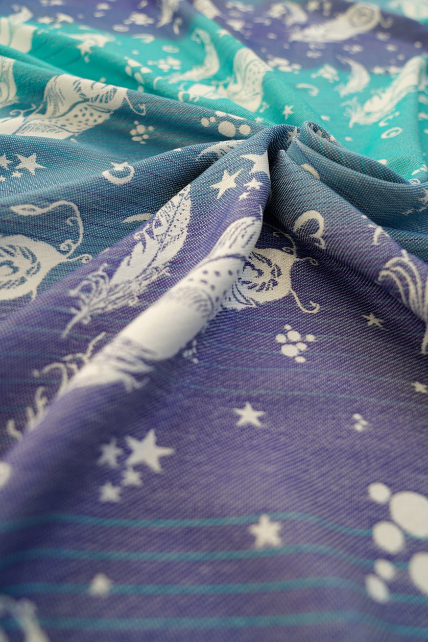 Fular portabebé Plumas Milla - KOKADI